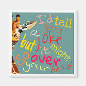 Over je hoofd magneet (Voorkant)