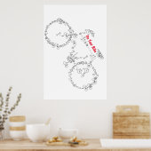 over je Poster (Keuken)