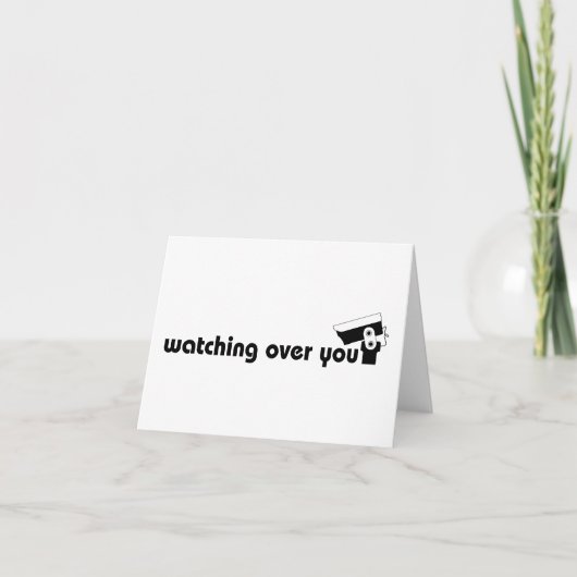 Over je waken kaart (Voorkant)