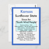 Over Kansas Briefkaart (Voorkant / Achterkant)