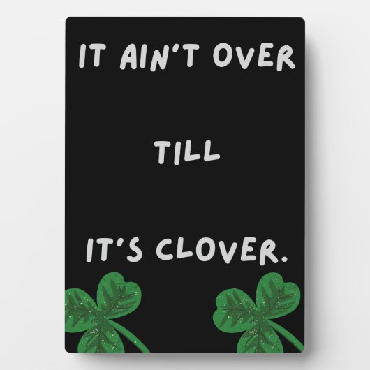 over/klaver fotoplaat (voorkant)