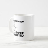 Over Koalafied Funny Mug Koffiemok (Voorkant links)