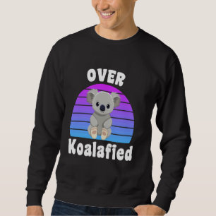 Over Koalafied Schattigee Koala Beer zonsondergan Trui