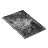 Over Londen door Rail Gustave Dore 1870 Notitieboek (Rechterzijde)