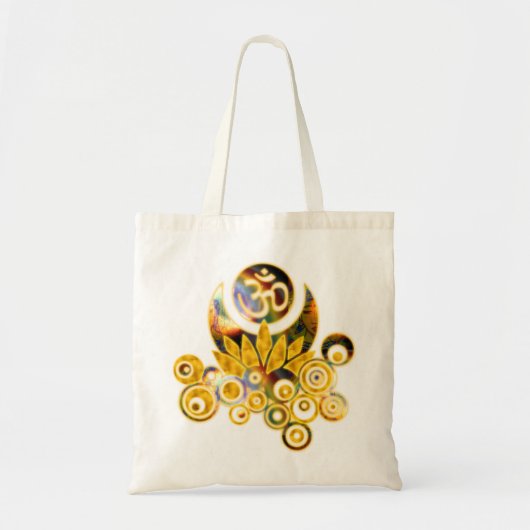 Over Lotus Tote Bag (Voorkant)