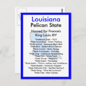 Over Louisiana Briefkaart (Voorkant / Achterkant)