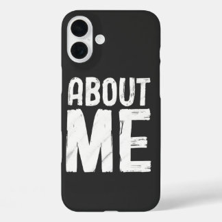 Over mij Motivatie iPhone 16 Plus Hoesje