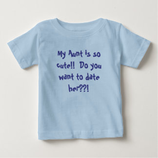 Over mijn tante Baby Shirt