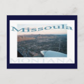 Over Missoula, Montana Briefkaart (Voorkant)