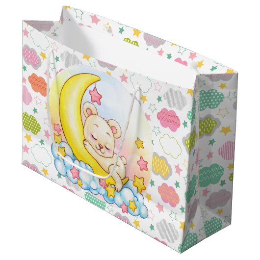 Over Moon Groot Cadeauzakje (Voorkant Gekanteld)
