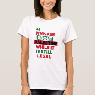 OVER PALESTINA MERCH GESPROKEN T-SHIRT
