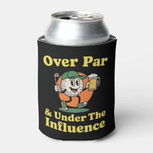 Over Par en Onder Invloed Golf Drinken Blikjeskoeler