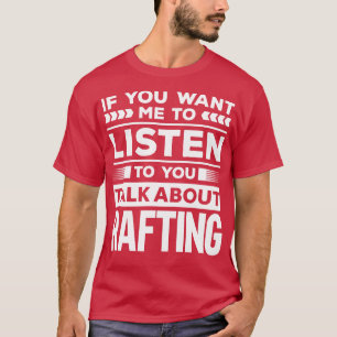 Over Rafting praten T-shirt