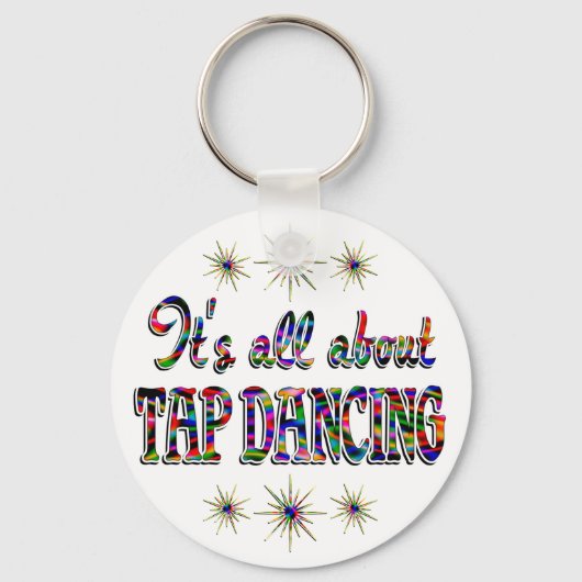 Over Tap-dansen Sleutelhanger (Voorkant)