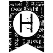 Over the Hill Birthday Custom Age Vlaggetjes (Eerste vlag)