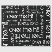 Over the Hill Cadeaupapier (Vlak)