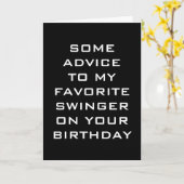 OVER THE HILL HUMORISTISCHE VERJAARDAG KAART (Gele Bloem)