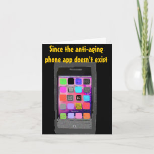 Over the Hill Humorous Birthday phone app Kaart