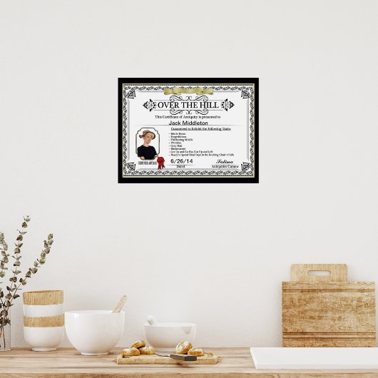 Over the Hill - SRF Poster (Keuken)