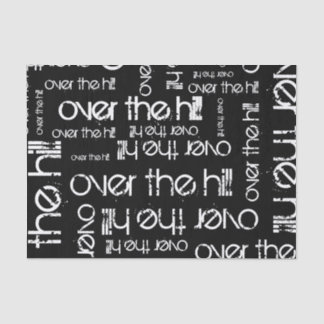 Over the Hill Tissuepapier