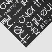 Over the Hill Tissuepapier (Detail)