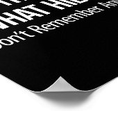 Over The Hill_ - What Hill_ - I Don't Remember Any Poster (Hoek)