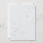 Over the Moon Boho Jongens Baby Shower Kaart (Achterkant)