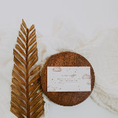 Over the Moon Diaper Raffle Card Informatiekaartje