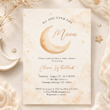 Over The Moon Ster Neutrale Baby Shower