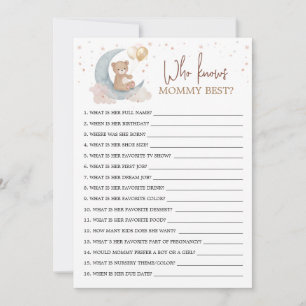 Over the Moon Wie kent mama Beste Spel Kaart