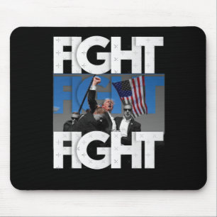 Over Trump Fight for America Trump Undefeable 2 Muismat