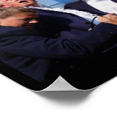 Over Trump Fight for America Trump Undefeable 4 Poster (Hoek)