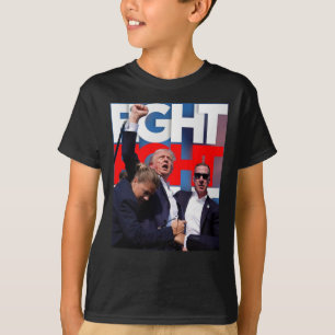 Over Trump Strijd voor Amerika Trump Undefeable 1 T-shirt