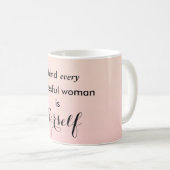 Over vrouwen koffiemok (Voorkant rechts)