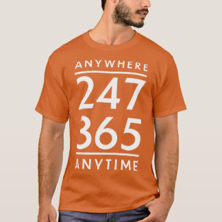 Overal en altijd t-shirt