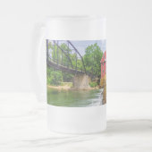 Overal in de Eagle Creek van de Oorlog Matglas Bierpul (Voorkant links)