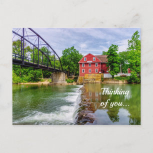 Overal in de oorlog, Eagle Creek Waterfall denking Briefkaart