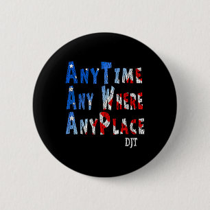 Overal Overal Donald Trump 2024 Quote 1 Ronde Button 5,7 Cm