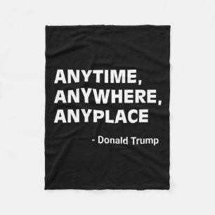 Overal Overal Donald Trump 2024 Quote 2 Fleece Deken