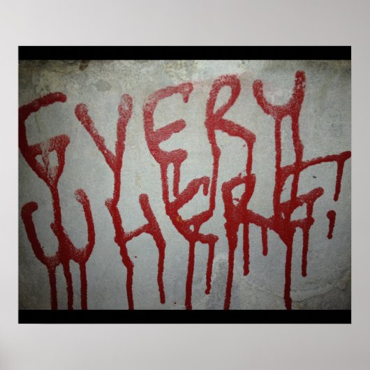 overal! poster (Voorkant)