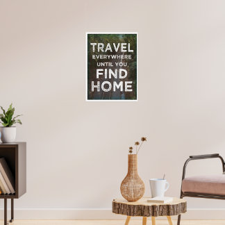Overal Reizen Poster