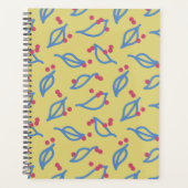 Overal verspreid - Mosterdgeel Planner (Voorkant)