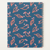 Overal verspreid - Turquoise Planner (Achterkant)
