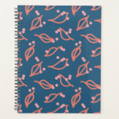 Overal verspreid - Turquoise Planner (Voorkant)