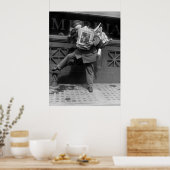 Overbelaste Postman, jaren 20 Poster (Keuken)