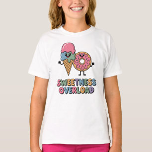 Overbelasting door zoetheid Donut & Ice Cream Ki T-shirt