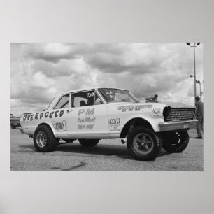 Overbelichte Nova Gasser -  Belemmering Poster
