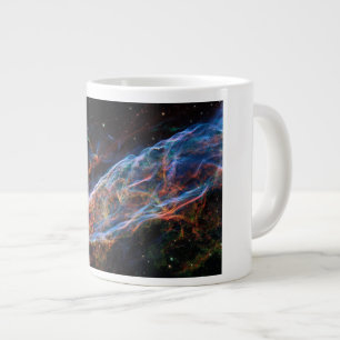 Overblijfselen van supernova in de sluiernevel Hub Extra Grote Beker