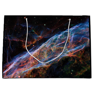 Overblijfselen van supernova in de sluiernevel Hub Groot Cadeauzakje