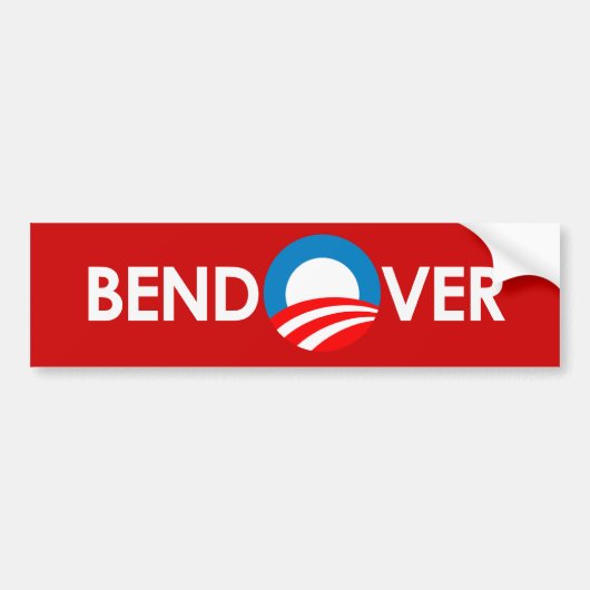OVERBODEN BUMPERSTICKER (Voorkant)